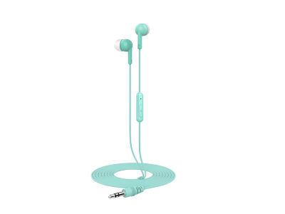 ONN Wired Earbuds with Mic - Mint