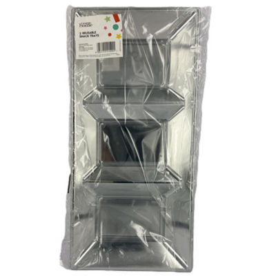 George Home 3 Section Snack Tray