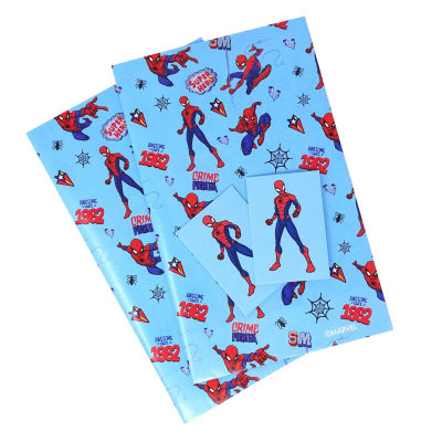 Marvel Spider Man Flat Wrap and Gift Tags