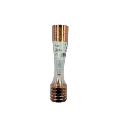 George Home Rose Gold Champagne Glasses