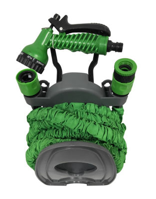 ASDA Extendable Hose With Cart 15m