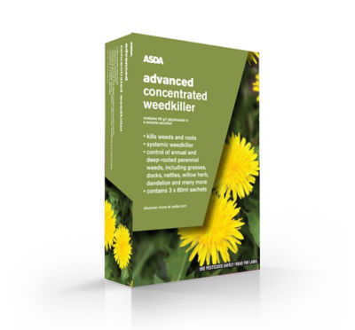 ASDA Advanced Concentrated Weedkiller 3x80ml
