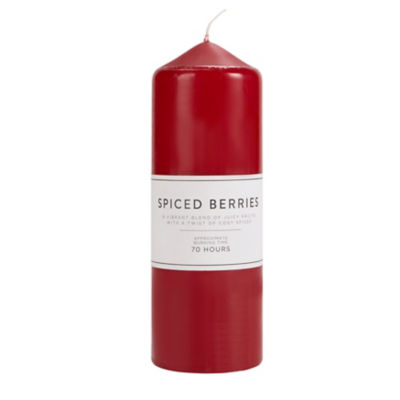 George Home Large Apple & Spice Pillar Candle