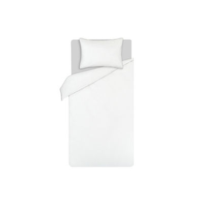 George Home Just Wellness White Cool Touch TENCEL™ Duvet Set - Single