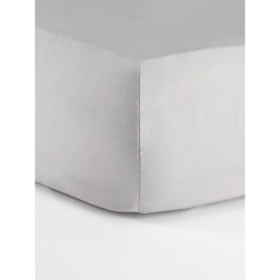 George Home Grey Just Wellness Tencel Fitted Sheet - Single