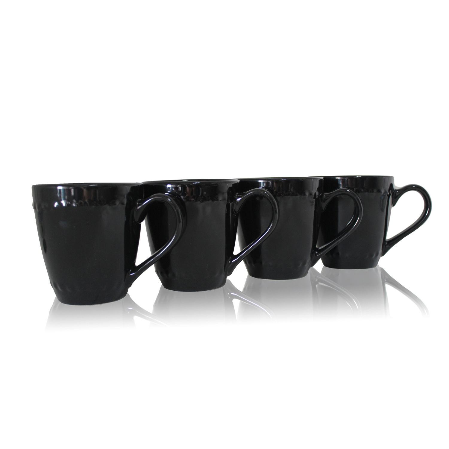 George Home Full Colour Single Black Ceramic Mug