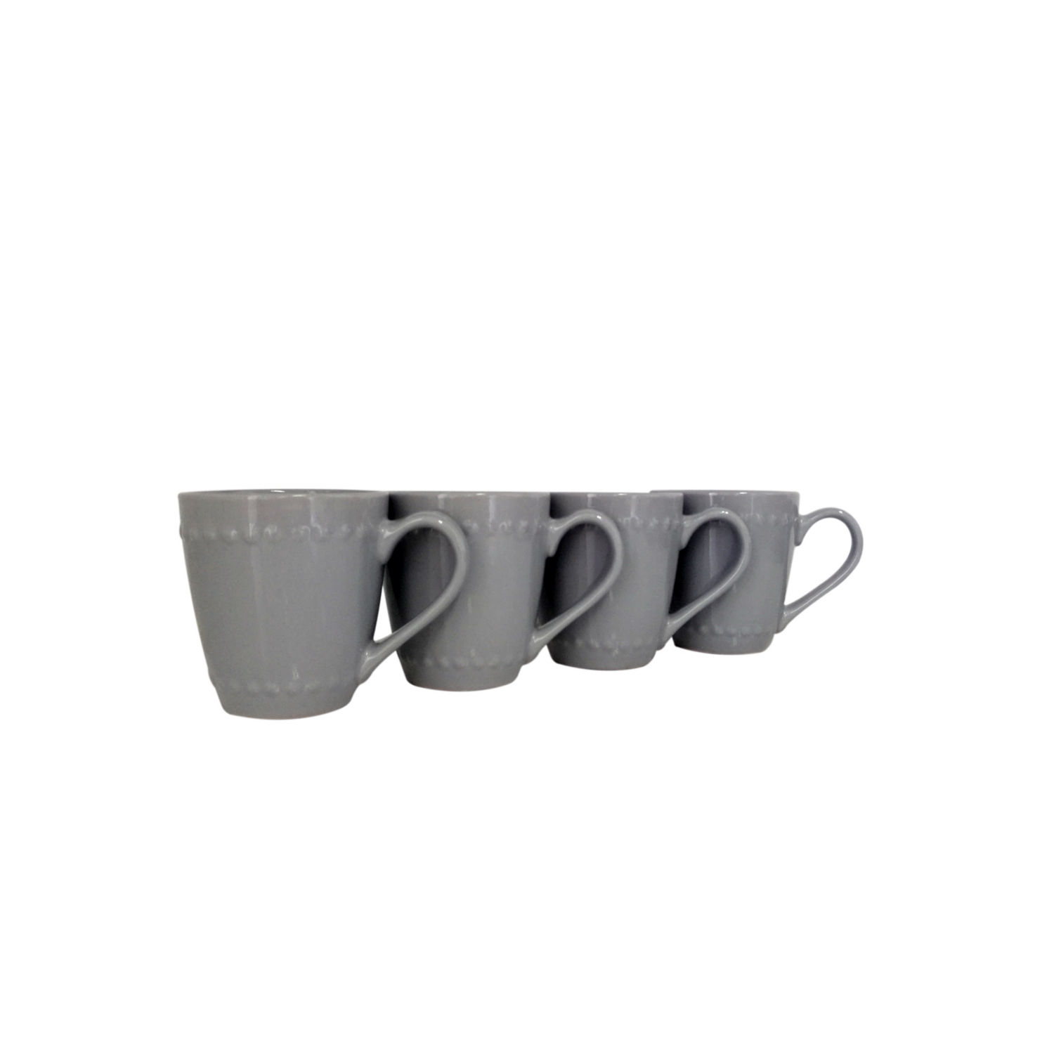 George Home Grey Ceramic Mugs