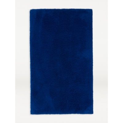 George Home Cobalt Blue Solid Bath Mat