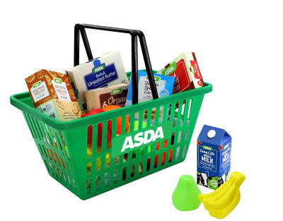 Asda Green Shopping Basket - Image 3