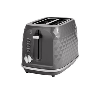 George Grey Diamond Textured 2-Slice Toaster - Image 2