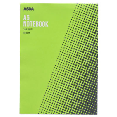 ASDA A5 Writing Pad