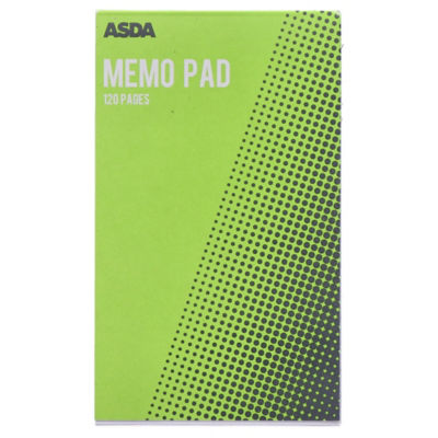 ASDA Memo Book