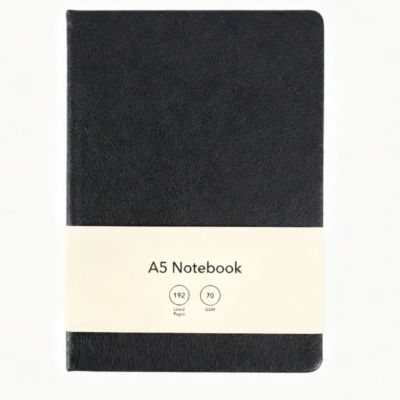 ASDA A5 Black Carbon Fashion Notebook