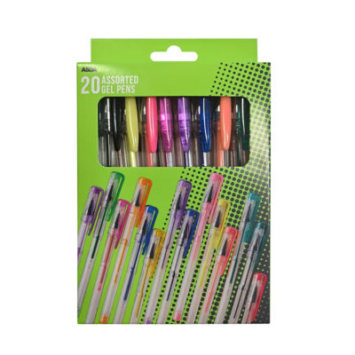 Asda Gel Pens 20Pk