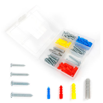 Hyper Tough 104Pc Screw And Anchor Kit