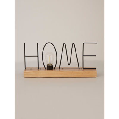 George Home Grey Home Bulb Lamp