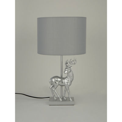 George Home Silver Stag Table Lamp