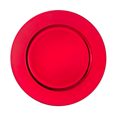 George Home Red Charger Plate