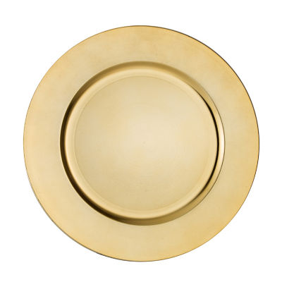 George Home Gold Charger Plate