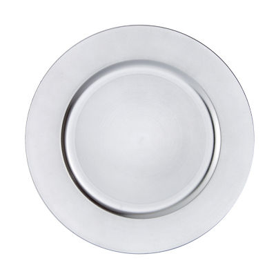 George Home Silver Charger Plate