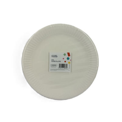 George Home White Paper Plates