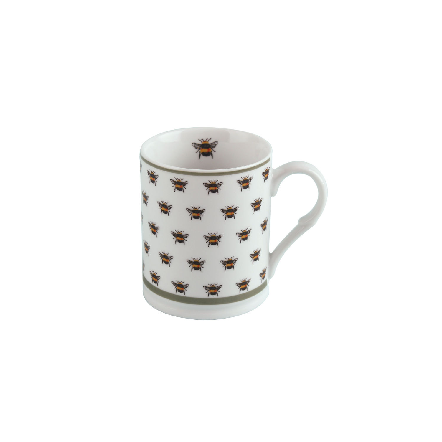 George Home Bee Decal Single Porcelain Mug
