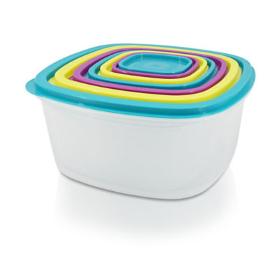 George Blue Nested Food Storage Containers - Set Of 7 - Image 2