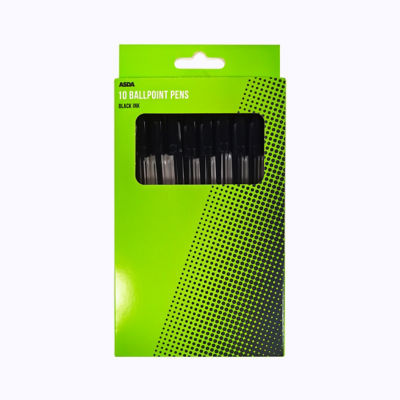 Asda Ballpoint Pens 10 Pack