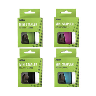 Asda Assorted Mini Stapler