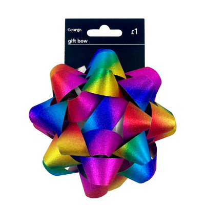George Home Multicoloured Gift Bow