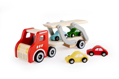 George Home Wooden Car Transporter