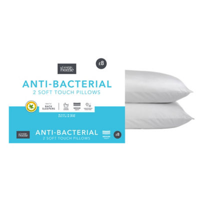 George Home Soft Touch Stay Fresh Antibacterial Pillow 2 Pack