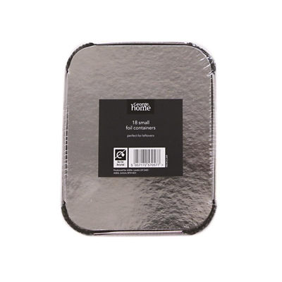 George Home 18 Small Foil Containers
