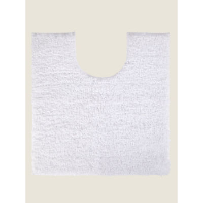 George Home Super Soft Pedestal Mat - White