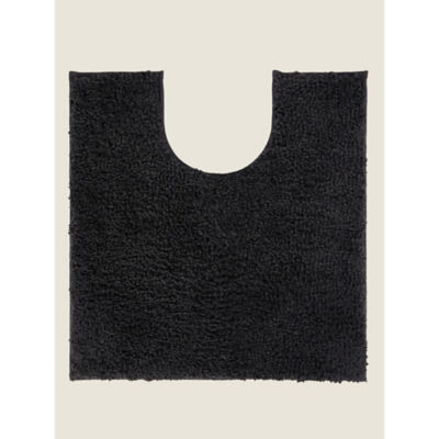 George Home Super Soft Pedestal Mat - Dark Grey