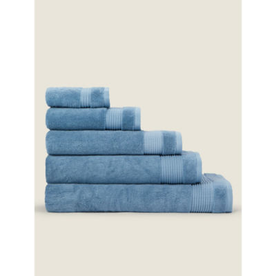 George Home Denim Egyptian Cotton Face Cloth
