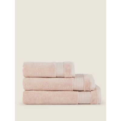 George Home Small Blush Egyptian Cotton Hand Towel
