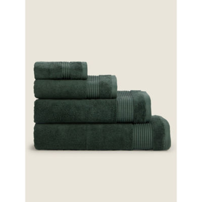 George Home Small Dark Green Egyptian Cotton Hand Towel