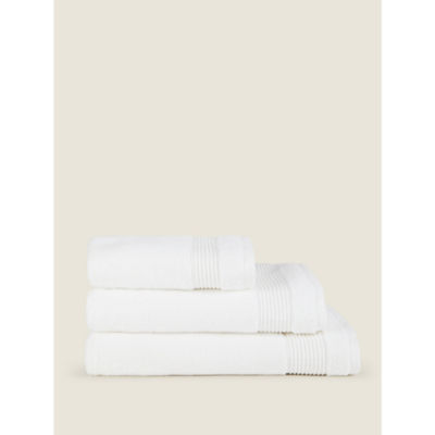 George Home Large White Egyptian Cotton Bath Sheet