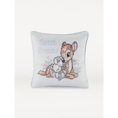 George Home Grey Disney Bambi Graphic Cushion