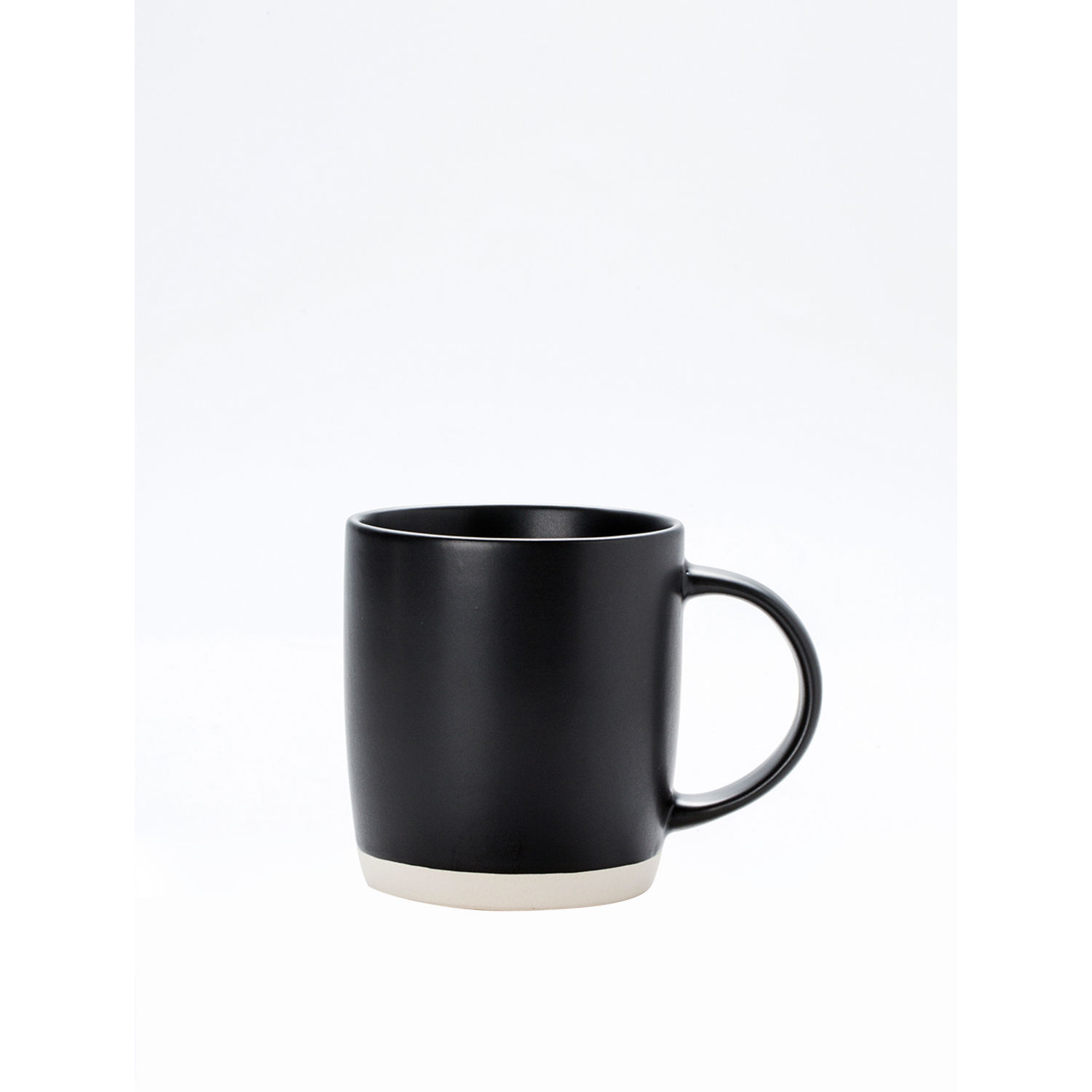 George Home Black Bisque Single Stoneware Mug
