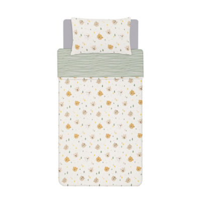George Home White Bears Toddler Duvet Set