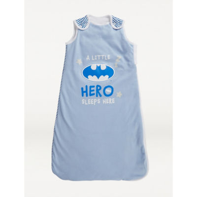 George Home Blue Batman Sleep Bag - 0-6m