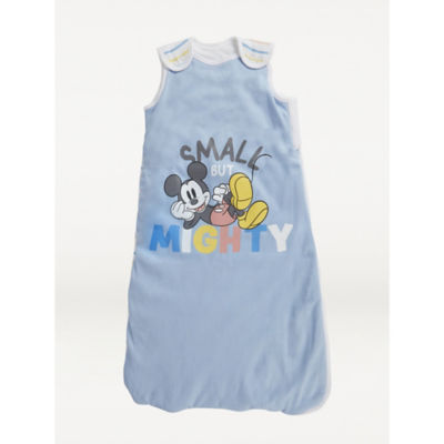 George Home Blue Mickey Mouse Sleep Bag - 0-6m