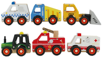 George Home Wooden Vehicle - Styles May Vary