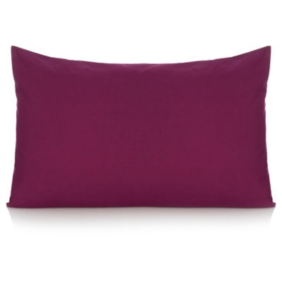 George Home Purple Pillowcase Pair