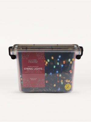George Home 1000 Multi-Coloured LED String Lights