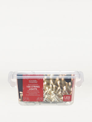 George Home 100 Warm White LED String Lights