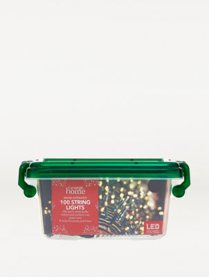 George Home 100 Warm White LED String Lights