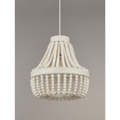 George Home White Beaded Light Shade